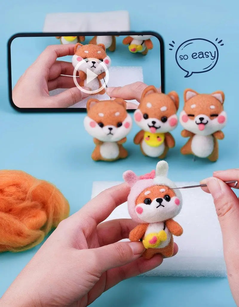 Shiba Punch Party Bundle  Crochet Kit