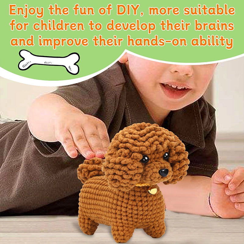 Buddy the Teddy Crochet Kit