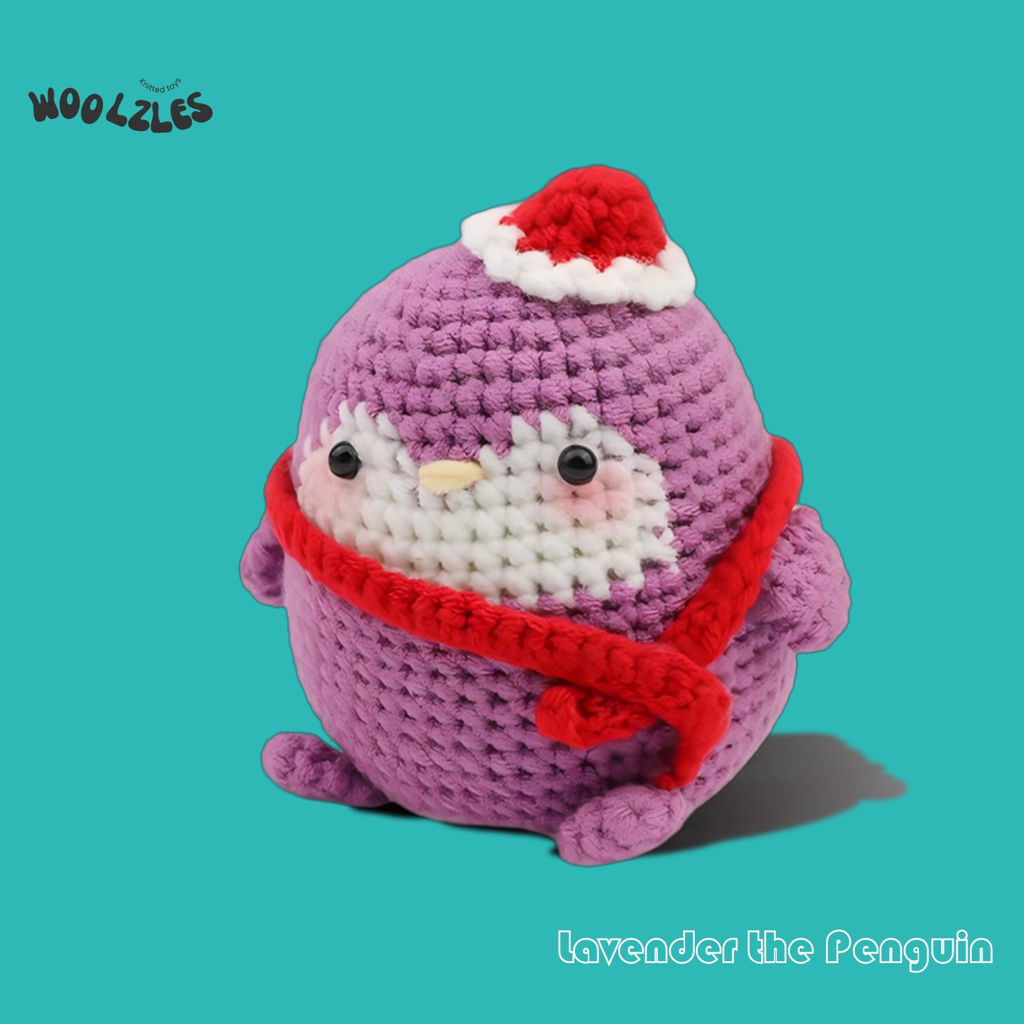 Lavender the Penguin Crochet Kit
